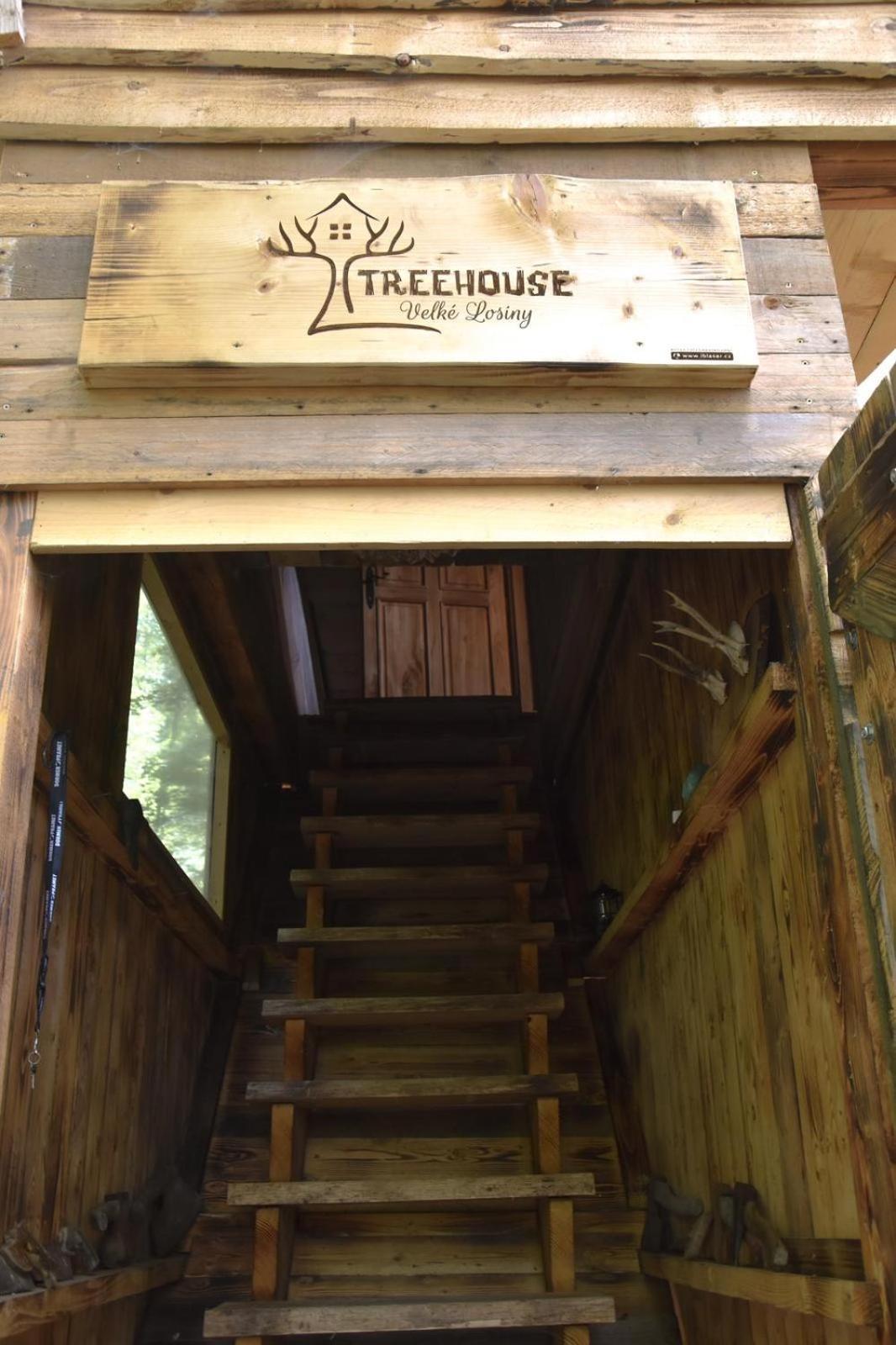 Treehouse Velké Losiny Exteriér fotografie